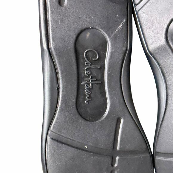 Cole Haan Suede Loafer Shoes Mens 11.5 Brown Leather Moc Toe Classic Comfort - Picture 10 of 14